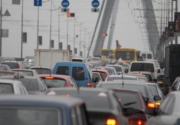 Вечером 3 декабря в Киеве был зафиксирован новый рекорд дорожных пробок