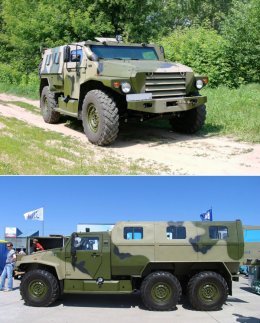 Новые автомобили для российской армии: «Медведь» и «Волк»