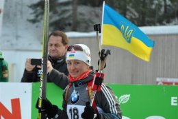 Украинки заняли второе место в эстафете 4x6 км в Хохфильцене