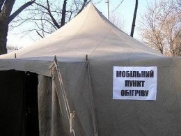 На период сильных морозов в Киеве будут установлены пункты обогрева