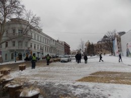 Одесскую мэрию оцепила милиция (ФОТО)