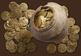 В Ираке найден клад с золотыми монетами