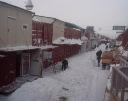 В Одессе рынок «7-й километр» не работает из-за стихии (ФОТО)