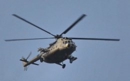 Вертолет Ми-17 рухнул в Каспийское море
