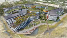 Компания Google представила футуристический проект нового кампуса Bay View (ФОТО)
