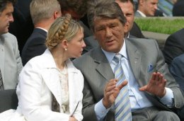 Виктор Ющенко обвиняет Юлию Тимошенко в падении своего рейтинга