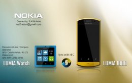 Концепт «умных» часов Nokia Lumia (ФОТО)