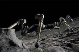 Лунные кратеры будут исследовать немецкие роботы (ФОТО+ВИДЕО)