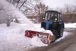 Киев оказался в снежной блокаде (ФОТО)