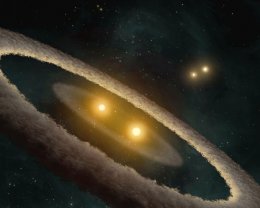 Системы из двойных звезд — пристанища внеземной жизни (ФОТО)