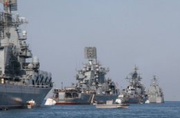 Путин приказал начать масштабные учения в Черном море