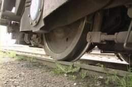 В Киеве поезд сбил человека