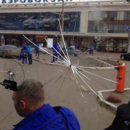 Одесские болельщики закидали автобус киевского «Динамо» камнями (ФОТО)