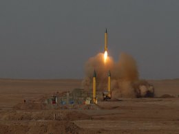 Иранские военные провели испытание трех новых ракет