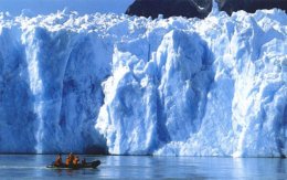 Глобальное потепление - в Антарктике тают льды