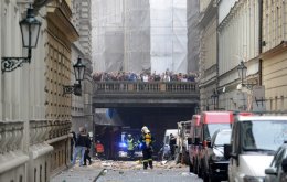 Угроза нового взрыва в Праге (ВИДЕО)