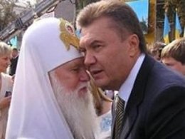 Патриарх Филарет ожидает от Януковича решения по поводу Тимошенко