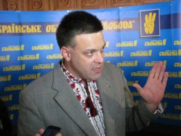 Олег Тягнибок не доволен акцией «Вставай, Украина!»