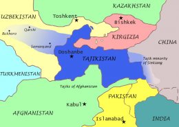 Китай захватил часть Таджикистана