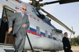 Путин пересел на вертолет и избавил москвичей от пробок