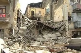 Спасатели обнародовали видео обрушения дома в Одессе (ВИДЕО)