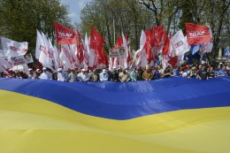 Акция «Вставай, Украина!» в Донецке собрала 3 тысячи человек (ФОТО)