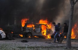 Двойной теракт в столице Сирии (ВИДЕО)