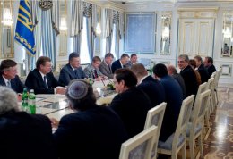 Янукович встретился с представителями Еврейского агентства «Сохнут»