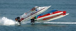 На Киевском море в Вышгороде закончился второй этап водной «Формулы 1» (ВИДЕО)