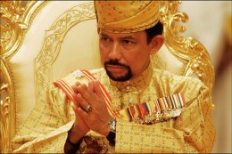 Красиво жить не запретишь: золотой тюнинг самолета султана Брунея (ФОТО)