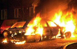 На Закарпатье сожгли BMW депутата от ПР