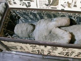Ребенок обнаружил мумию возрастом 2000 лет