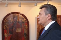 Виктор Янукович ощутил "благодать Божию" на Волыни (ФОТО)