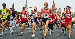 Украинские спортсмены выиграли марафон в Москве