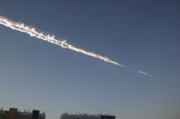 Ученые просчитали скорость Челябинского метеорита (ВИДЕО)