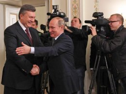 Янукович собирается обсудить с Путиным вопрос отношений Украины и РФ