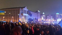 "Я на Майдане, а ты?" Украинцы продолжают прибывать на Евромайдан в Киеве (ВИДЕО)