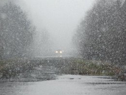 В Украине сегодня снова мокрый снег