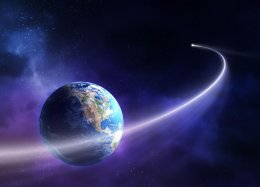 Обсерватория SOHO  засняла полет "кометы века" (ВИДЕО)
