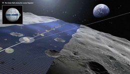 На Луне построят огромную солнечную электростанцию (ФОТО)