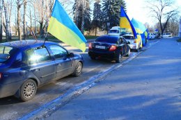 В Запорожье пройдет автопробег в поддержку Евромайдана