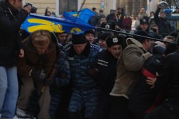 В России считают, что протестующие в Украине потерпели поражение