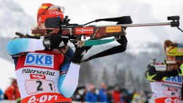 Юлия Джима выиграла серебро в гонке преследования в Хохфильцене (ВИДЕО)