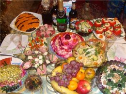 Новогодние блюда - плюсы и минусы