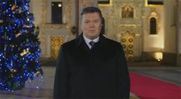 Новогоднее обращение Януковича (ВИДЕО)