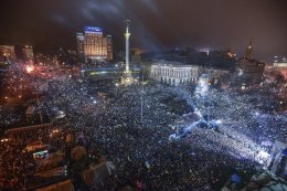 Новогоднее обращение к Януковичу: "Мы будем в Евросоюзе" (ВИДЕО)