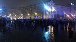 На Евромайдане отменили народное вече