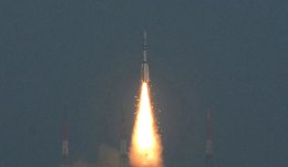 Индия запустила ракету-носитель