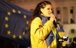 Певица Руслана на Евромайдане огласила список ближайших акций