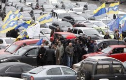 Как Автомайдан к Януковичу ездил (ВИДЕО)